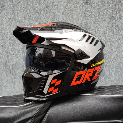 ORZ Retro Multifunctional Modular Helmet