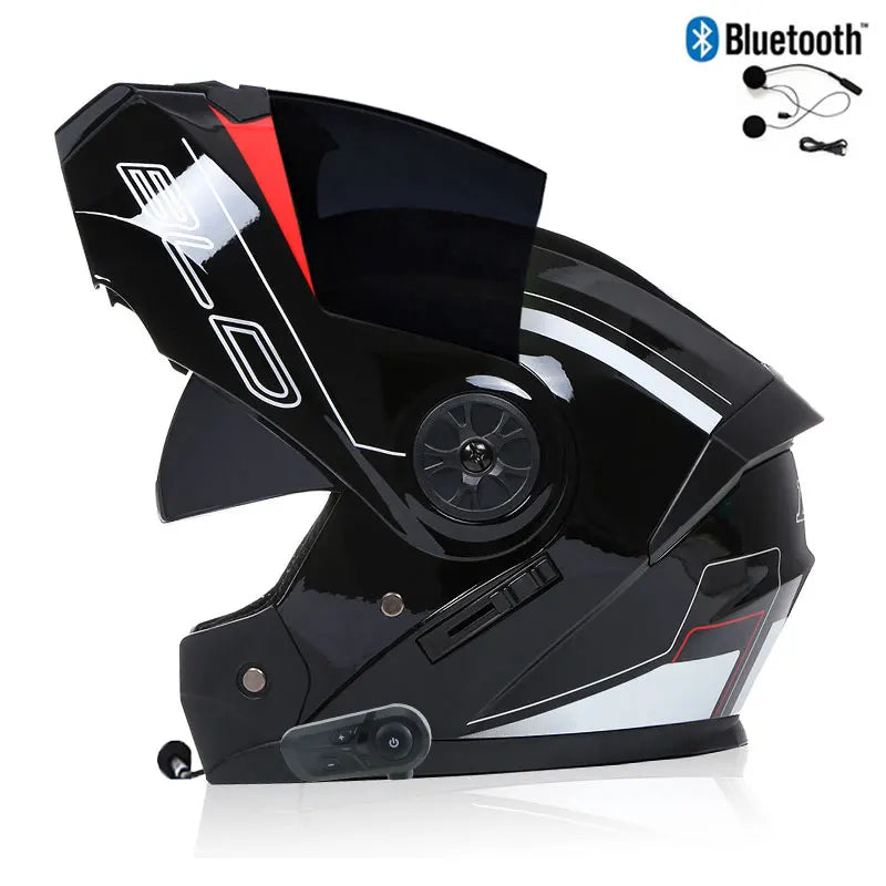 BLD Bluetooth-Ready Flip-Up Helmet