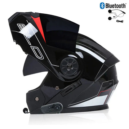 BLD Bluetooth-Ready Flip-Up Helmet