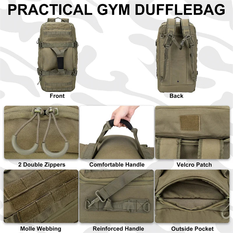 Tactical Outdoor Mountaineering Backpack