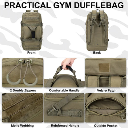 Tactical Outdoor Mountaineering Backpack