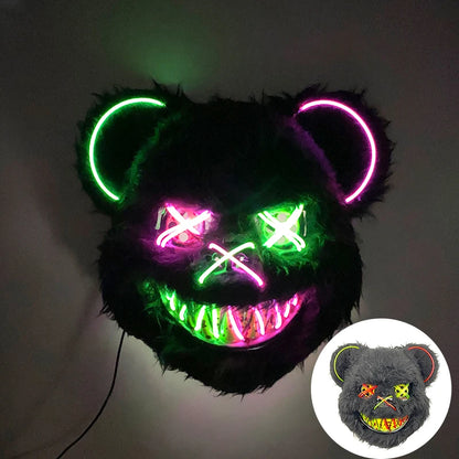 Glowing Bloody Animal Mask