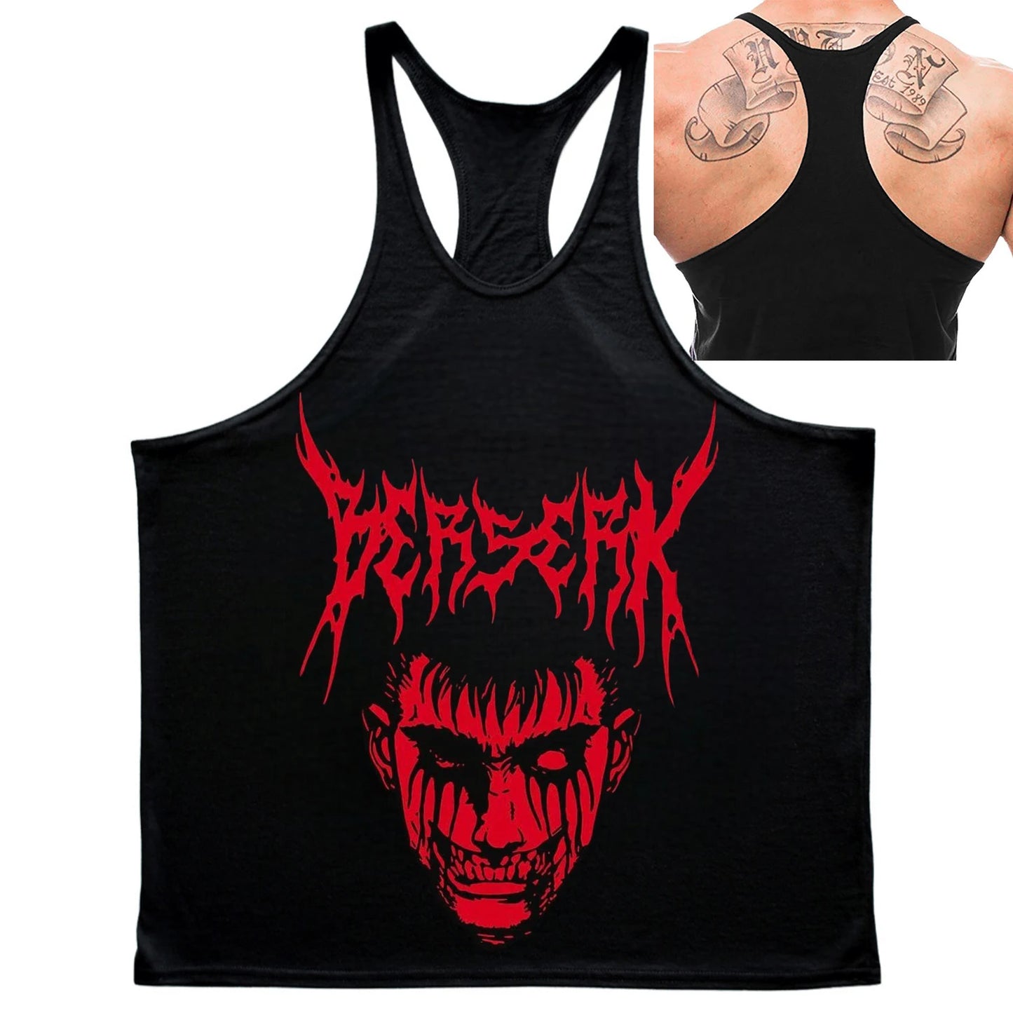 Berserk Graphic Stringer Vest