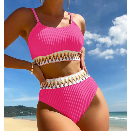 Embroidered Bikini Set