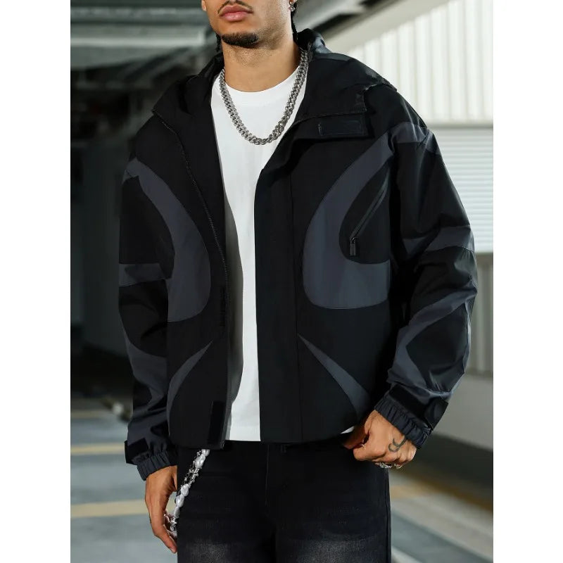 Lightweight Hooded Zip Jacket