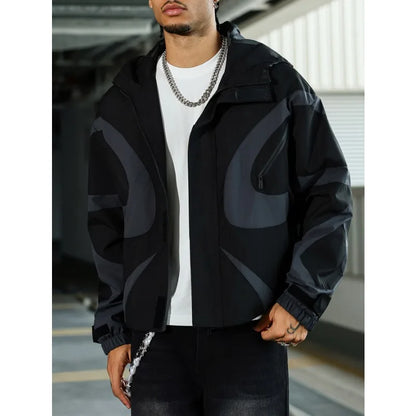 Lightweight Hooded Zip Jacket