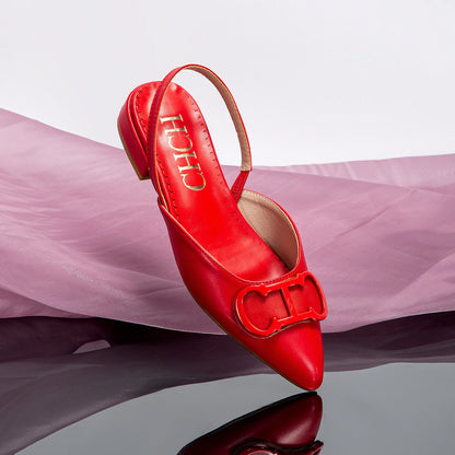 Pointed Flat Sandals