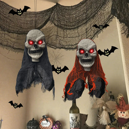Hanging Skull Ghost Ornaments