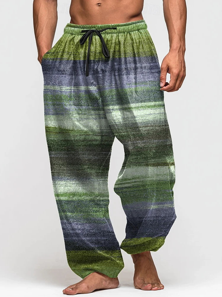 Pirate 3D Printed Casual Street Trouser