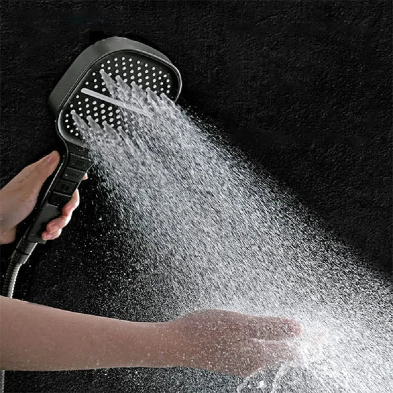 Adjustable High-Pressure Shower Head