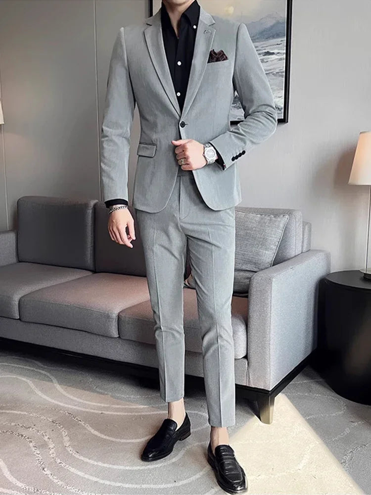 Jacket Pants High End Suit