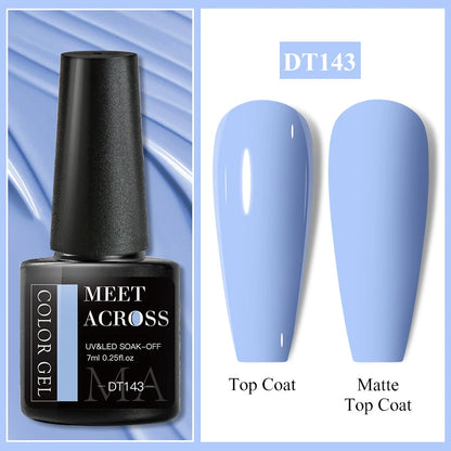 MEET ACROSS Matte Gel Polish