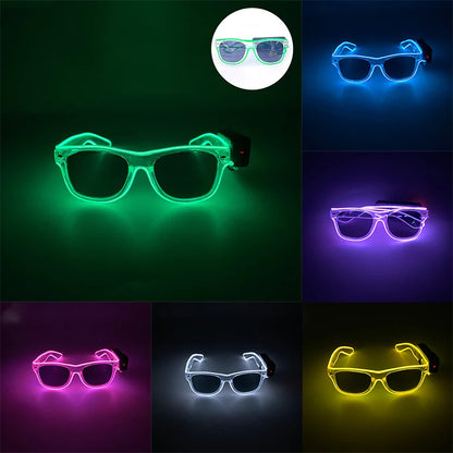 LED Light-Up Party Glasses