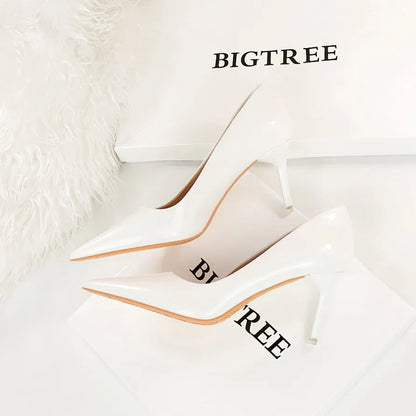 Pointed Stiletto Pumps