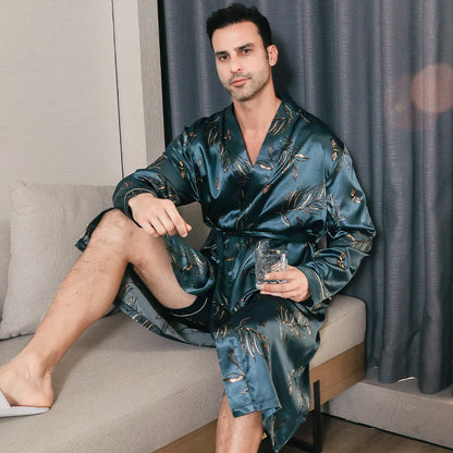 Oversized Silk Pajamas KJ7006