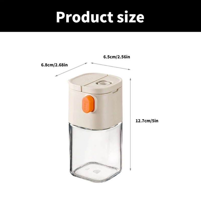 Multipurpose Glass Spice Jar