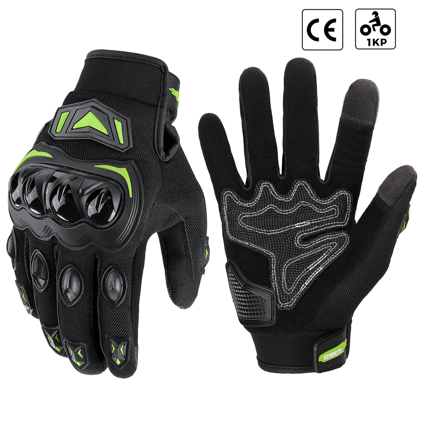 Kemimoto Knuckle Touchscreen Gloves