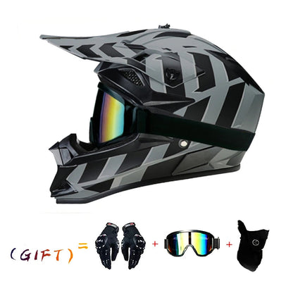 VGV Three-Piece Off-Road Motocross Helmet
