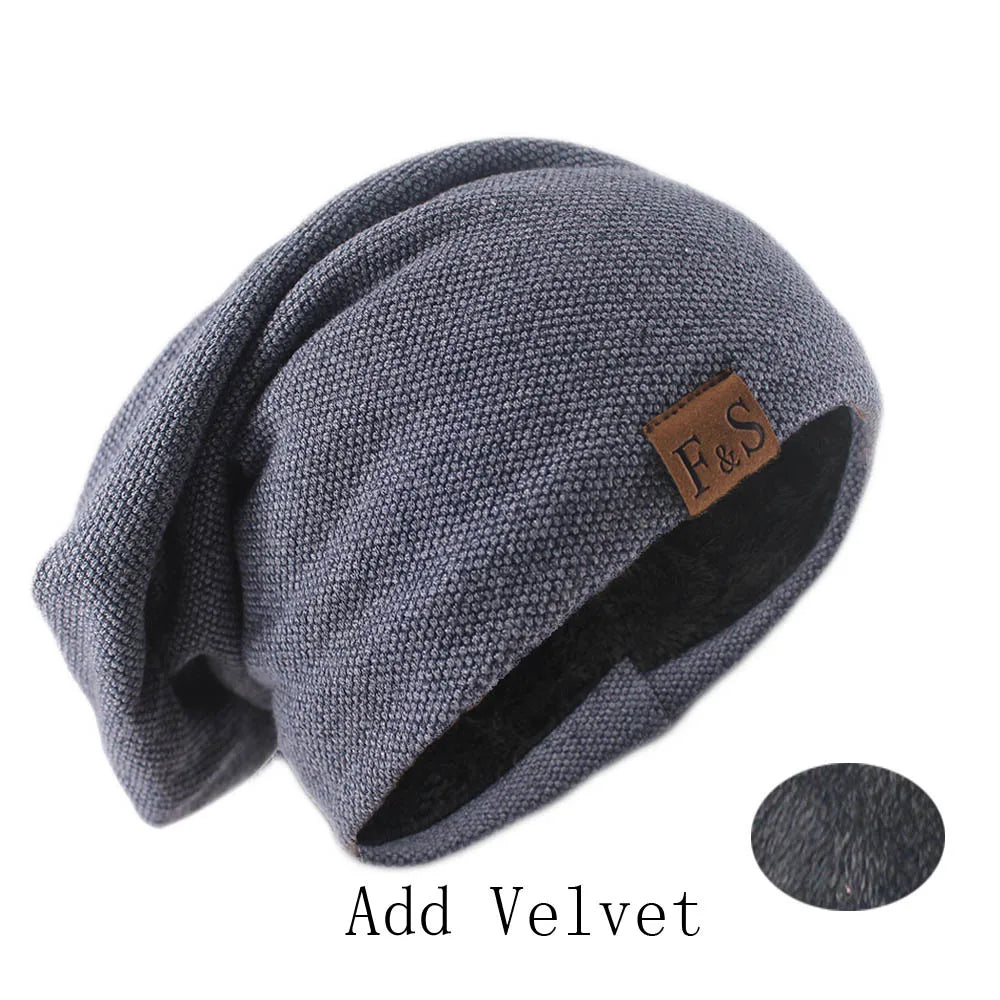 Autumn Knitted Solid Beanie
