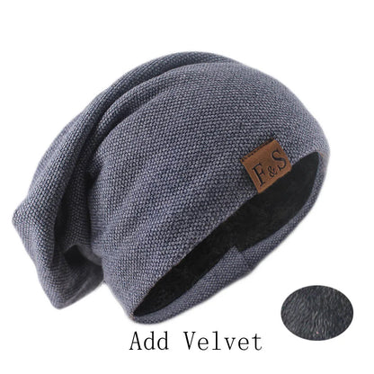 Autumn Knitted Solid Beanie