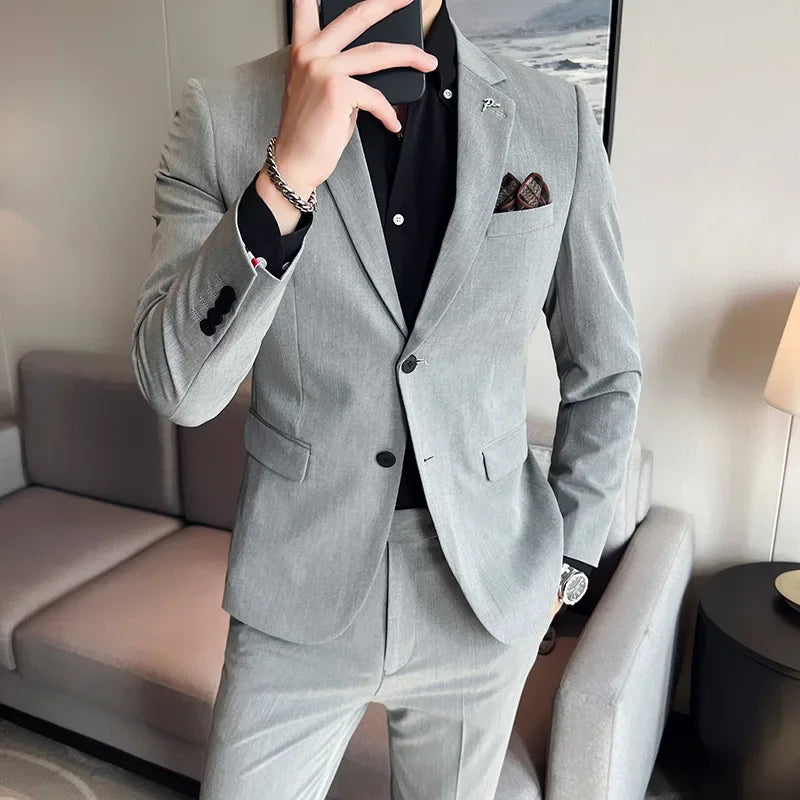 Jacket Pants High End Suit