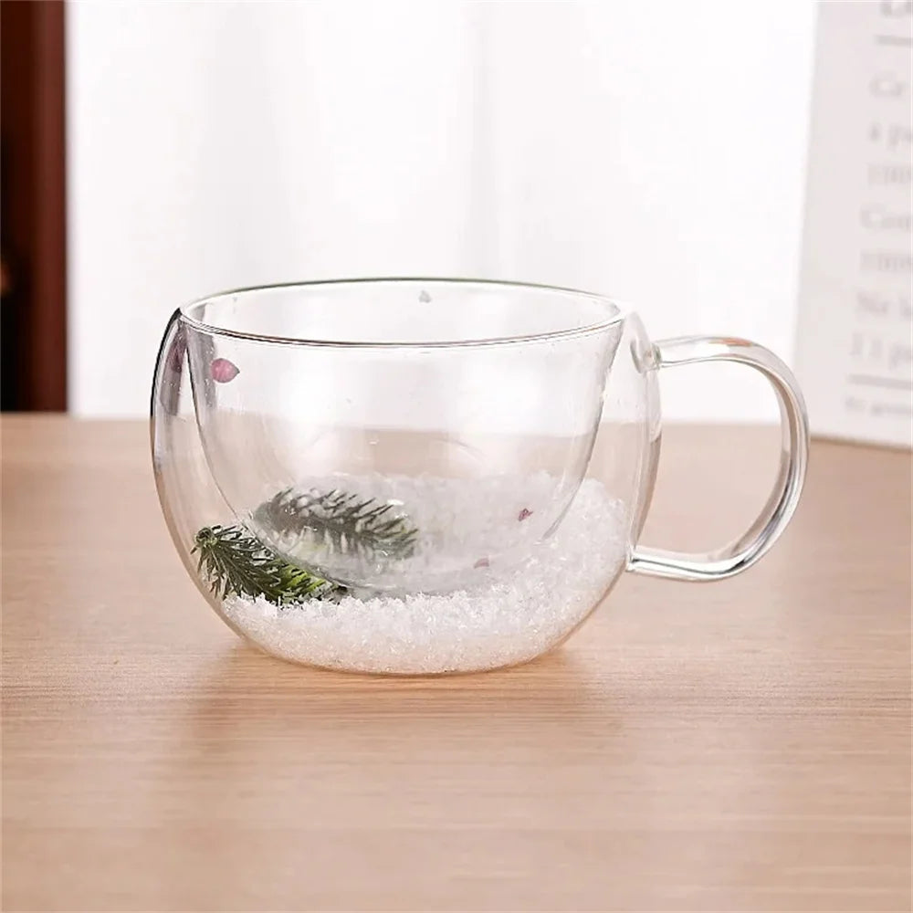 Christmas Snow Scene Cup