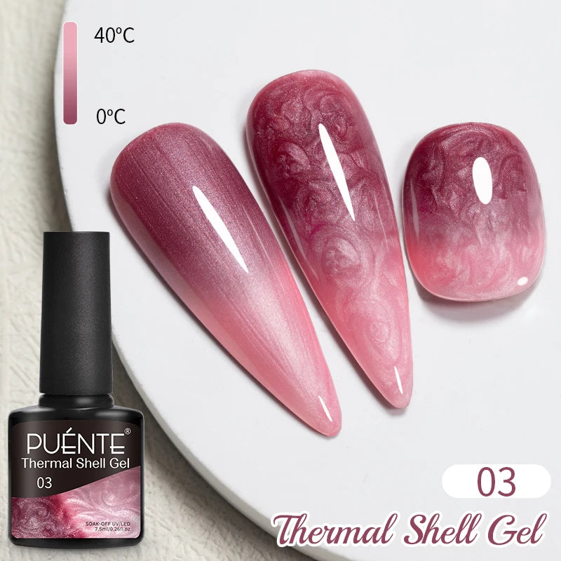PUENTE Glitter Poly Nail Gel