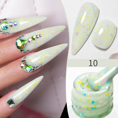 PUENTE Glitter Poly Nail Gel