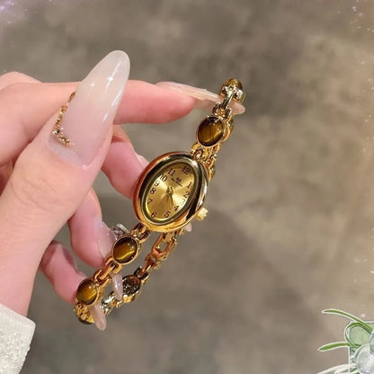 Jade Oval Watch