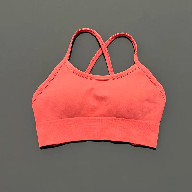Histello Backless Cross Bra