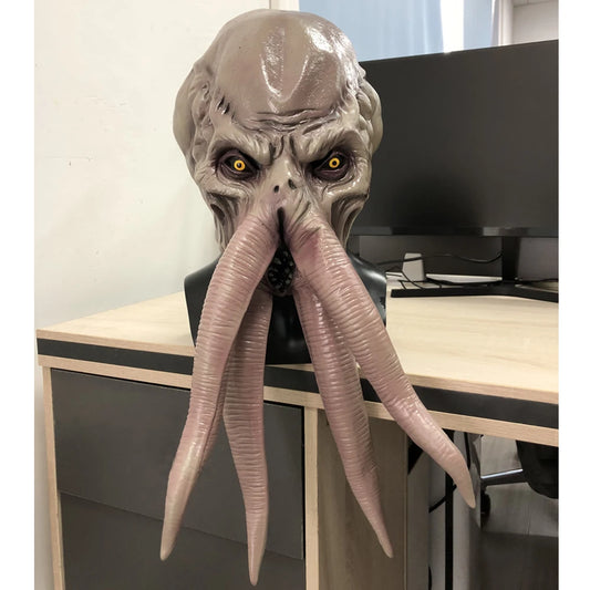 Mind Flayer Latex Cosplay Mask
