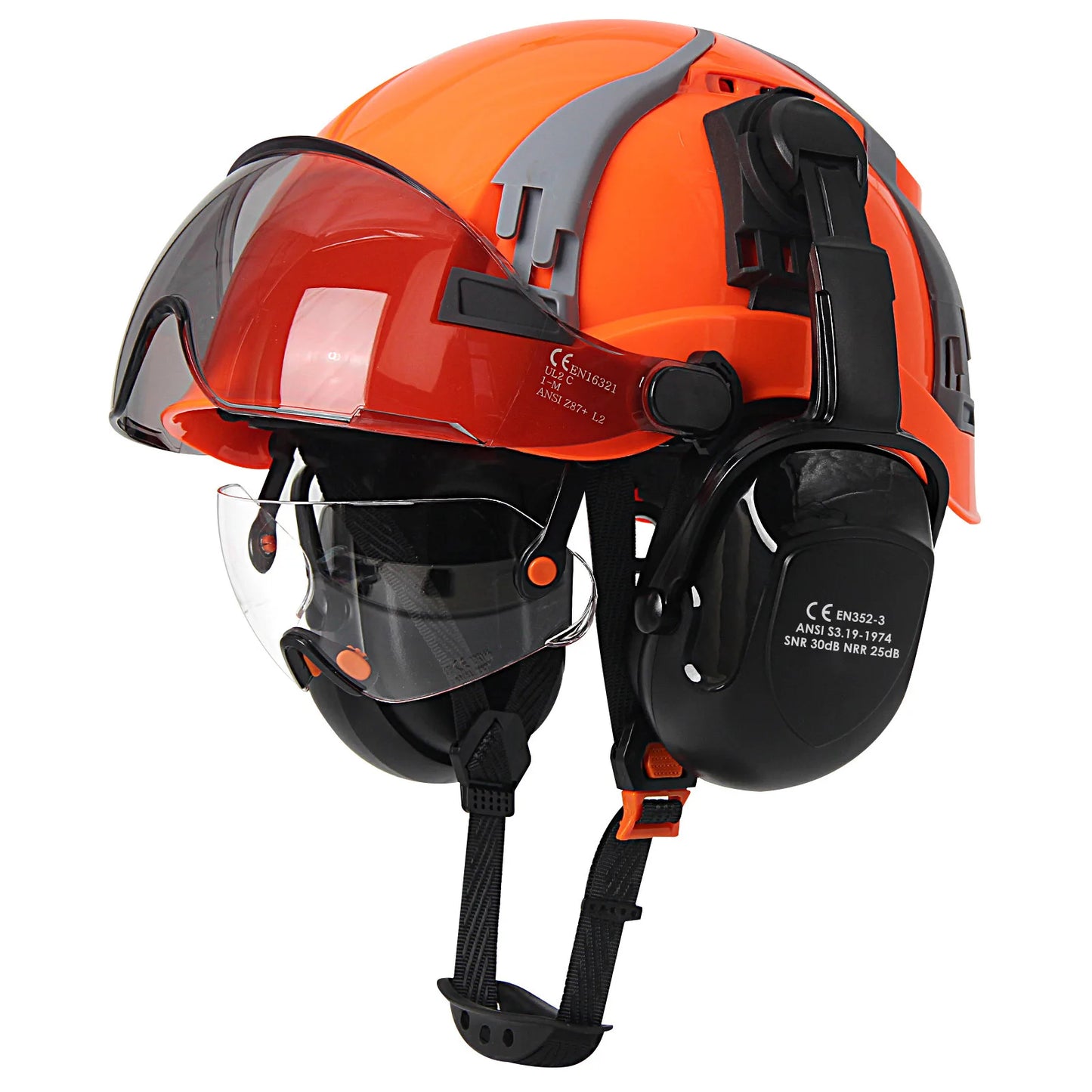 ABS Shell Dual-Visor Safety Helmet