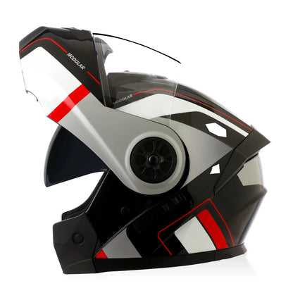 BLD Dual-Lens Flip-Up Modular Helmet