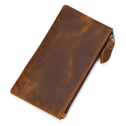 Leather Long Wallet