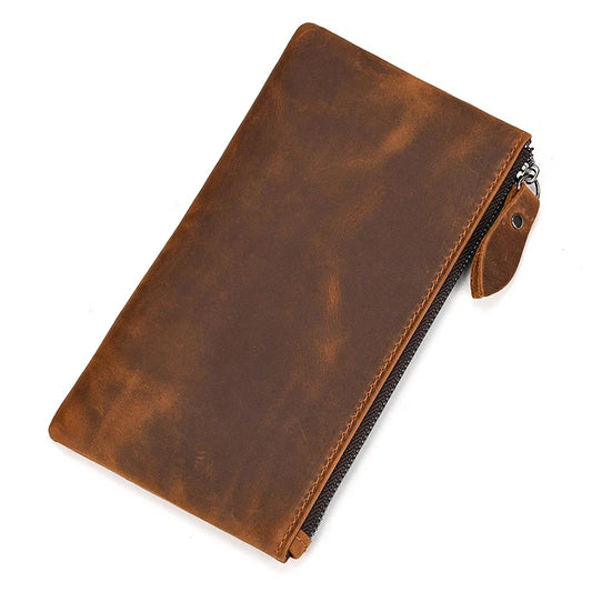 Leather Long Wallet