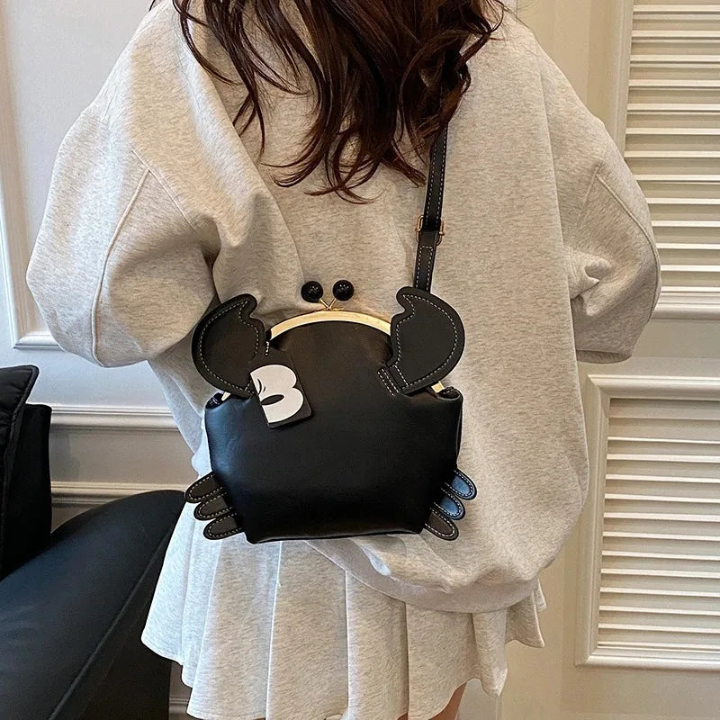 PU Chain Strap Shoulder Bag