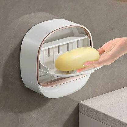 Wall Mounted Drain Soap Box