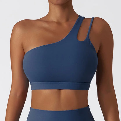 Cloud Hide One-Shoulder Bra