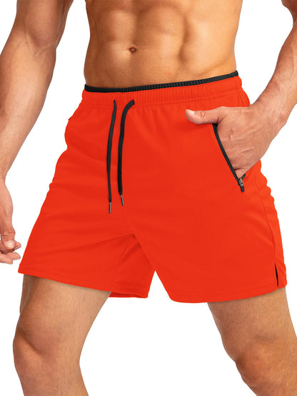 5-Inch Zippered Pocket Running Shorts