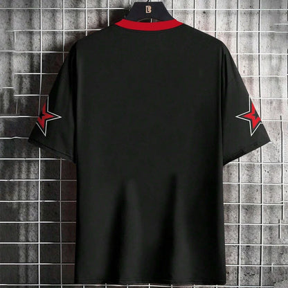 Men's Letter Print Tee