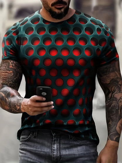 3D Optical Illusion Tee