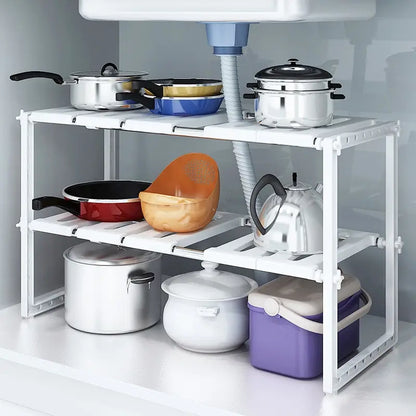 Pp Pull-Out Design Shelf Organis