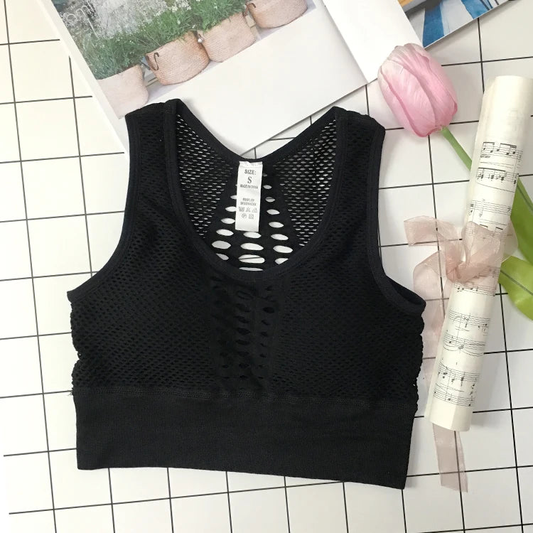 Fitness T-shirts Workout Sports Bra