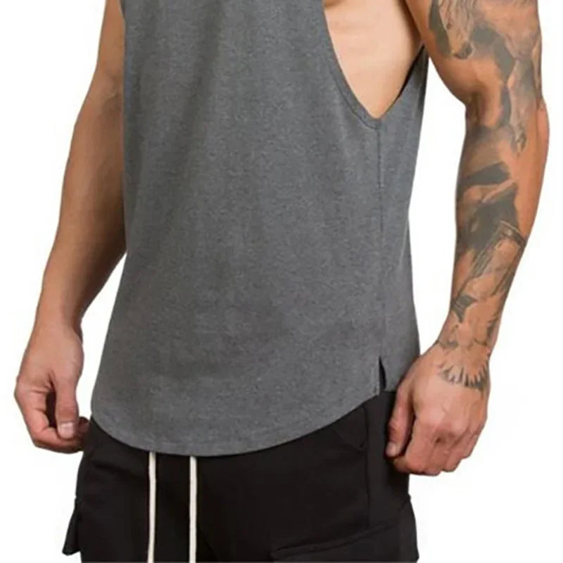 Summer Cotton Breathable Workout Tank