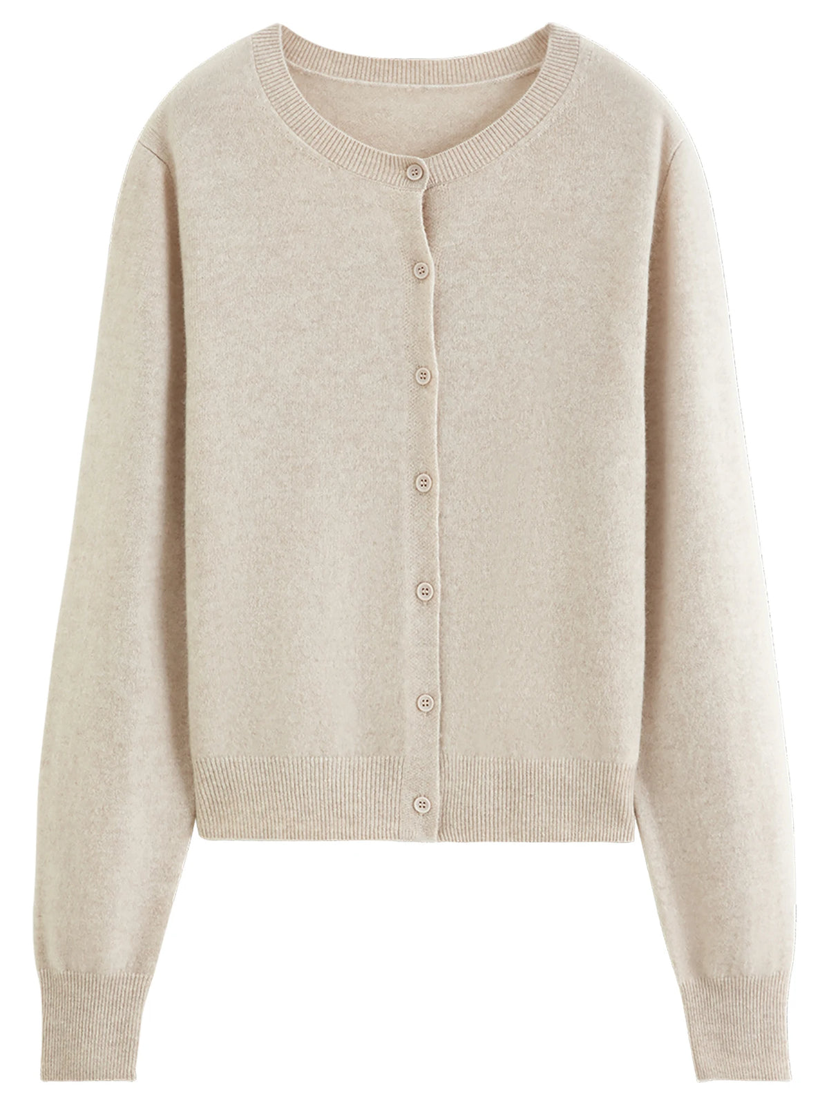 Wool V-Neck Cardigan