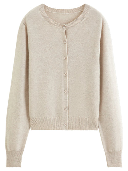 Wool V-Neck Cardigan