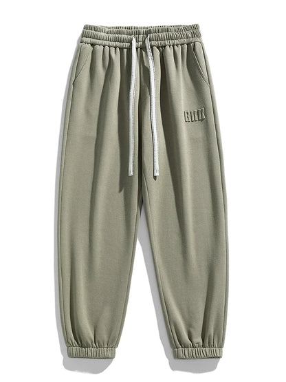 Baggy cotton joggers