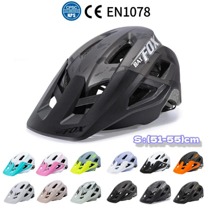 Quadruple-Certified Youth Mountain Bike Helmet