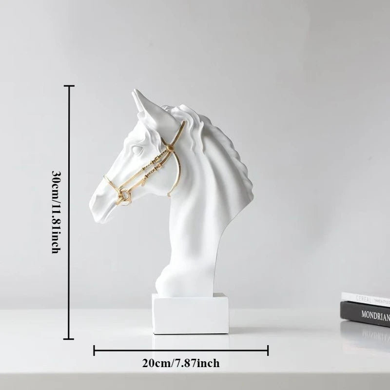 Horse Head Sculpture