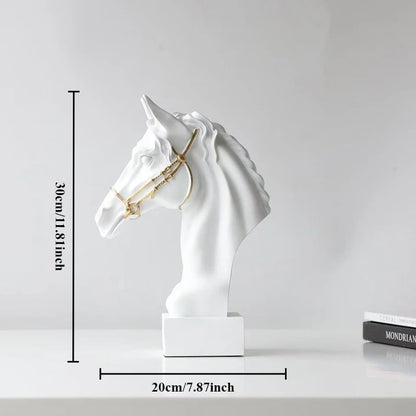 Horse Head Sculpture